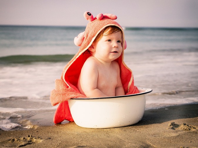 Trápi vaše dieťa atopický ekzém? Okrem mora mu pomôže aj čas