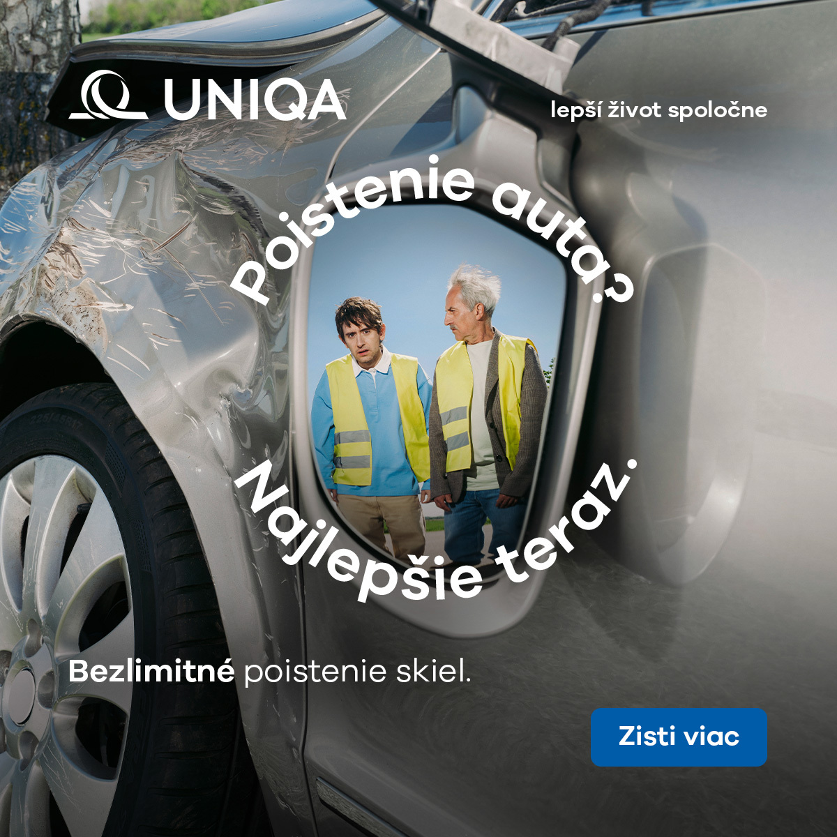 UNIQA: POISTENIE AUTA. NAJLEPŠIE TERAZ