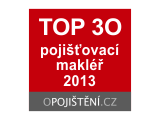 TOP 30 poisťovacích maklérov za 2013 v Česku podľa oPojištění.cz