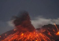 
			V Japonsku vybuchla sopka Sakuradžima