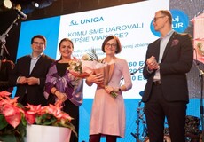 Zamestnanci UNIQA obdarovali pred Vianocami tri charitatívne organizácie