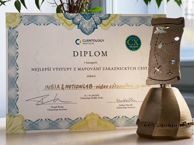 INSIA: Personalizované video zvíťazilo v súťaži Clientology CX Awards