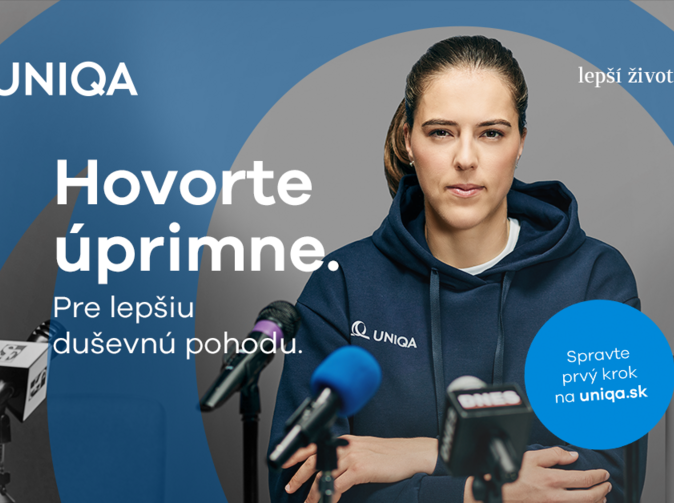 Reklamná kampaň UNIQA: Základom pre riešenie duševných porúch je hovoriť úprimne