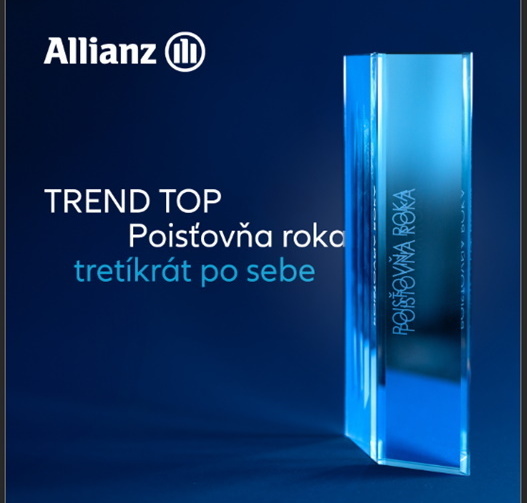 Allianz je tretíkrát za sebou poisťovňou roka