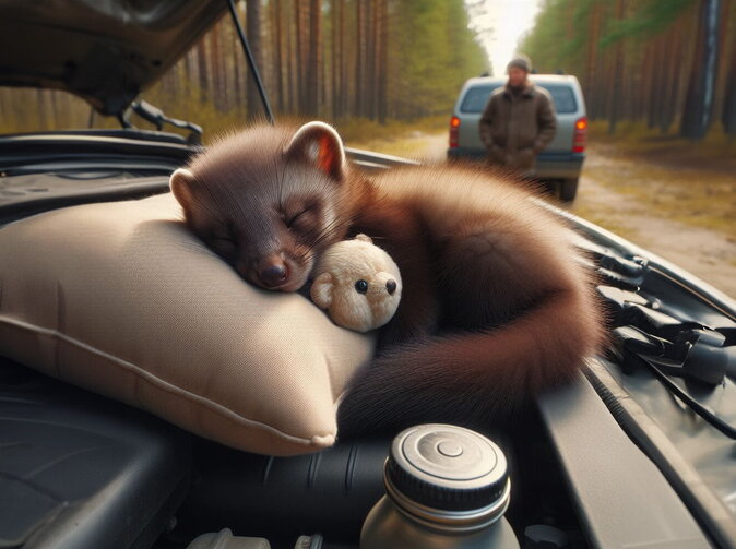 Zaútočilo na vaše vozidlo zviera? Pillow rada pomôže